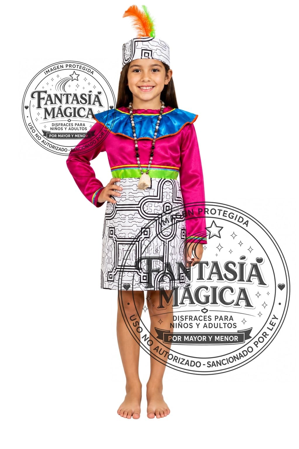 Disfraz de Selva Niña