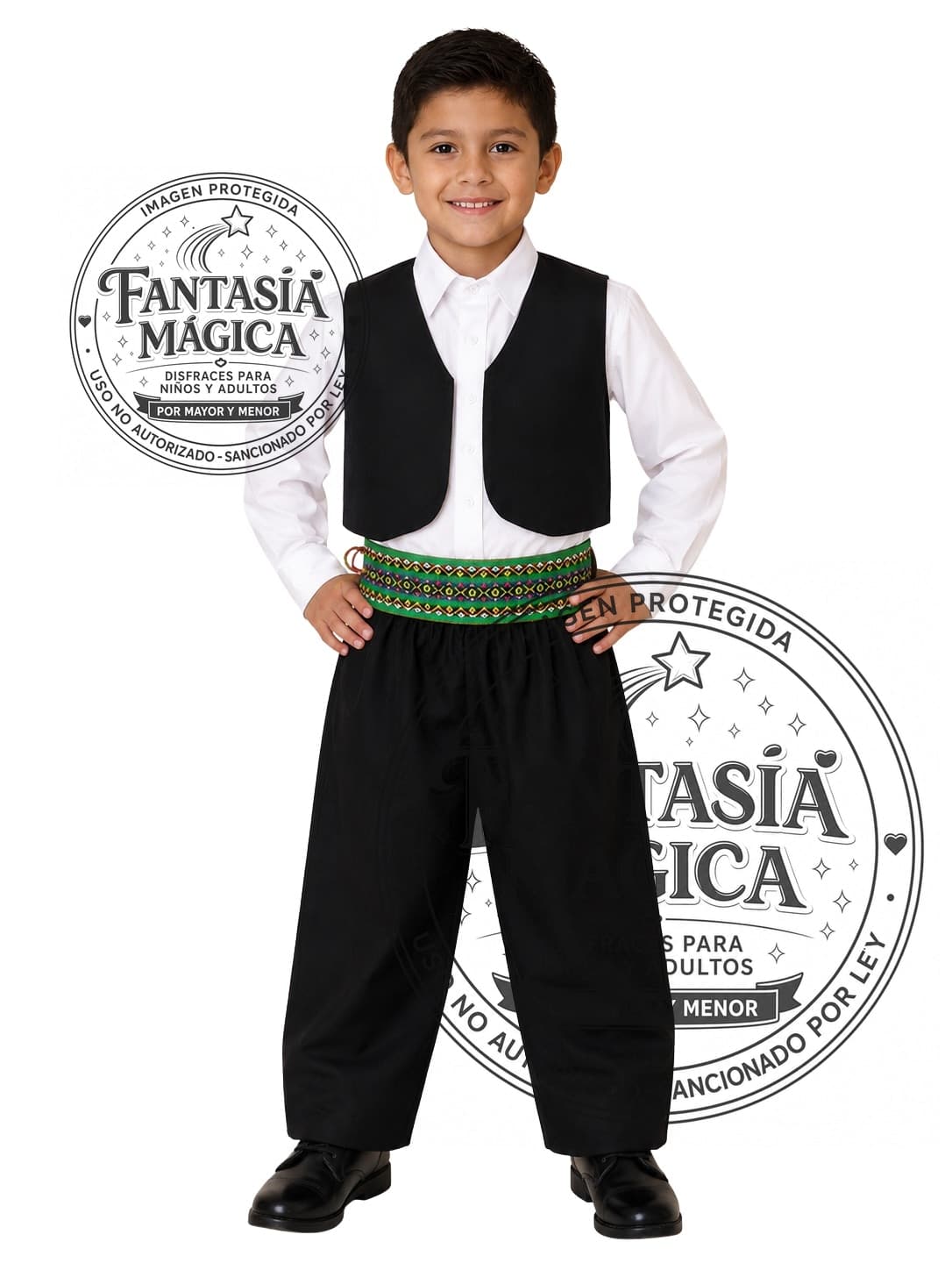 Disfraz de Carnaval Arequipeño/Ayacuchano Niño
