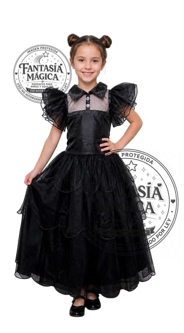 Disfraz de Merlina