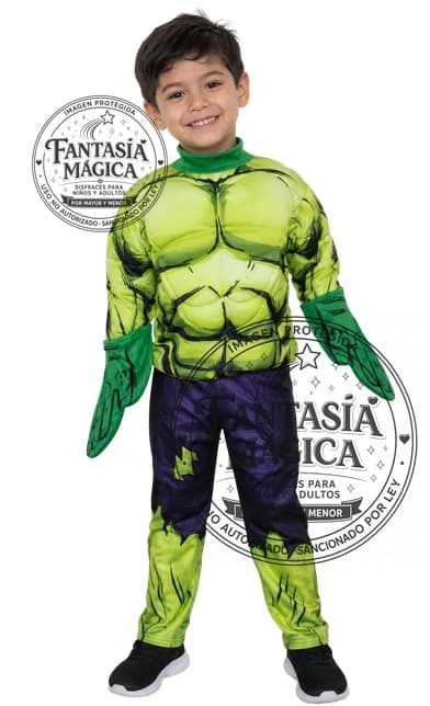 Disfraz de Hulk Sublimado