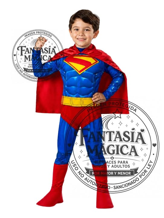 Disfraz de Superman Licrado