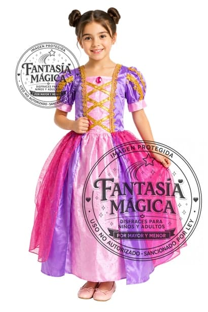 Disfraz de Rapunzel