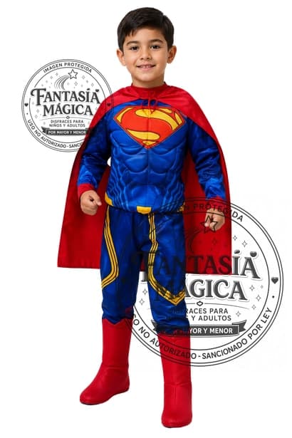 Disfraz de Superman Sublimado