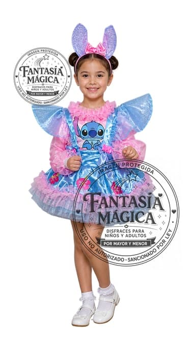 Disfraz de Stich Vestido