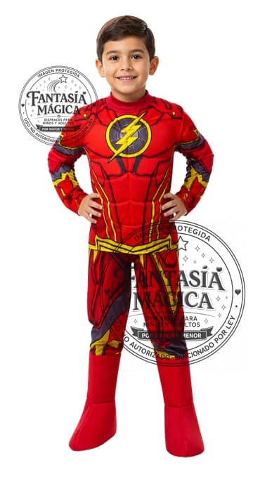 Disfraz de Flash Sublimado