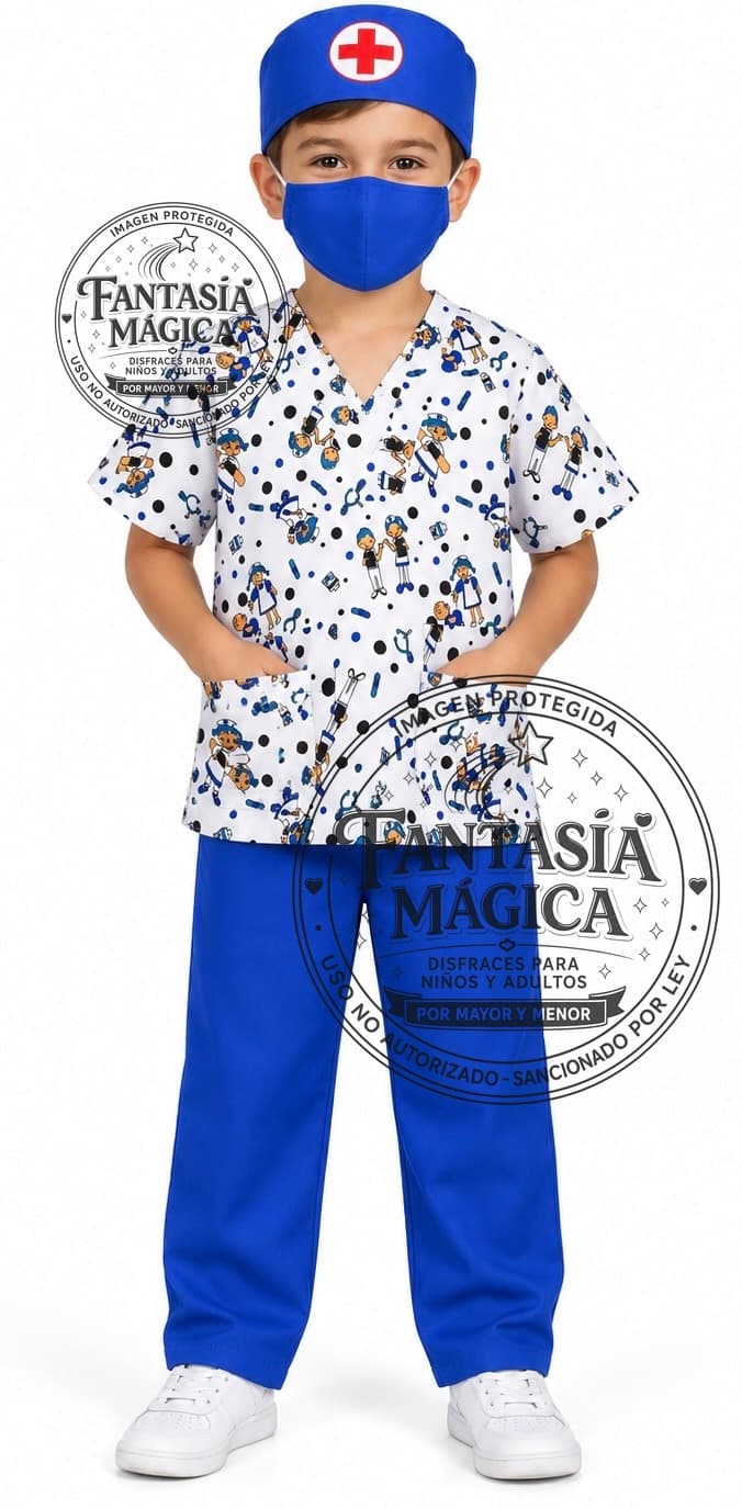 Disfraz de Pediatra Niño