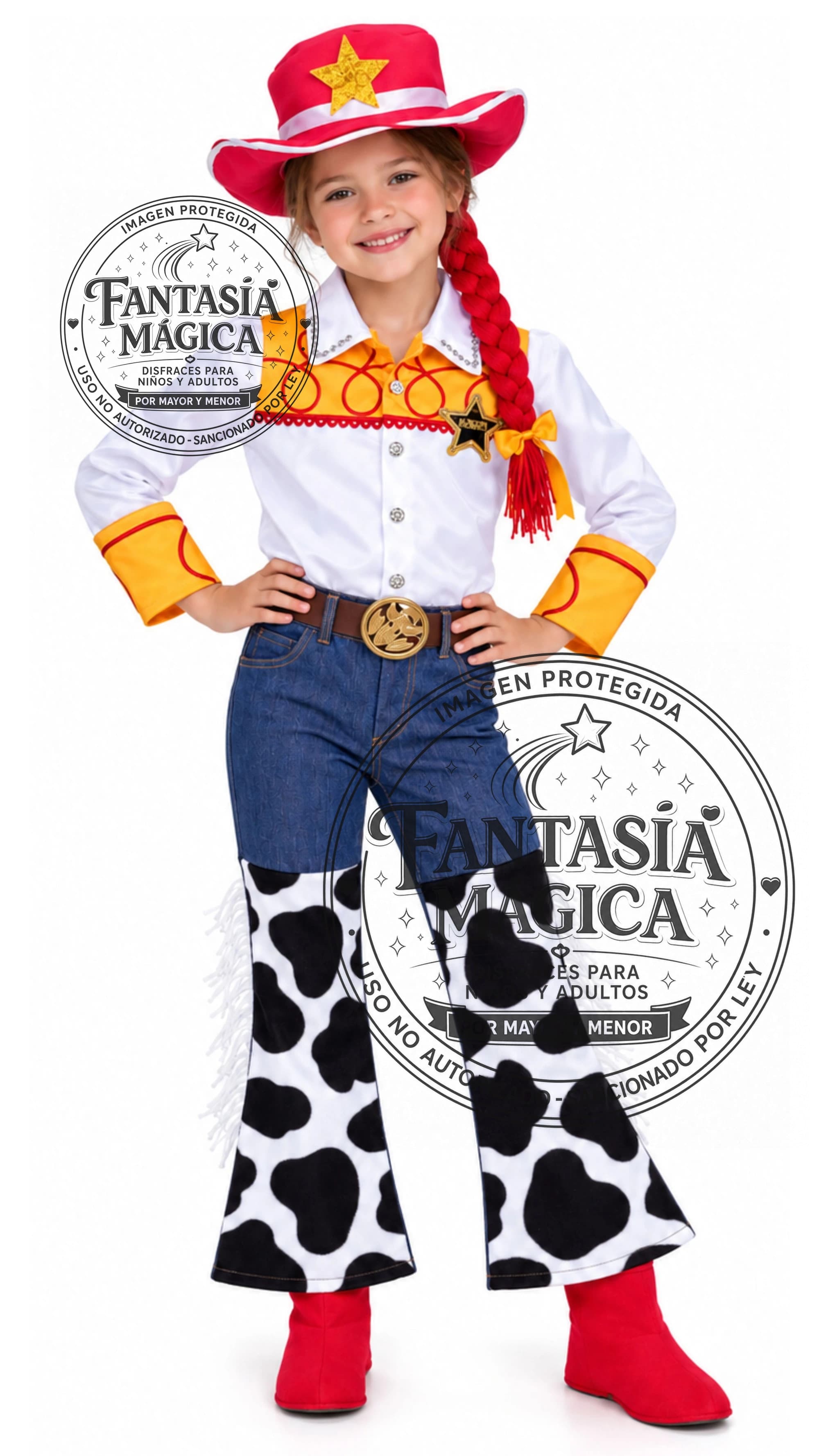 Disfraz de Vaquera Jessy Pantalon Lui2