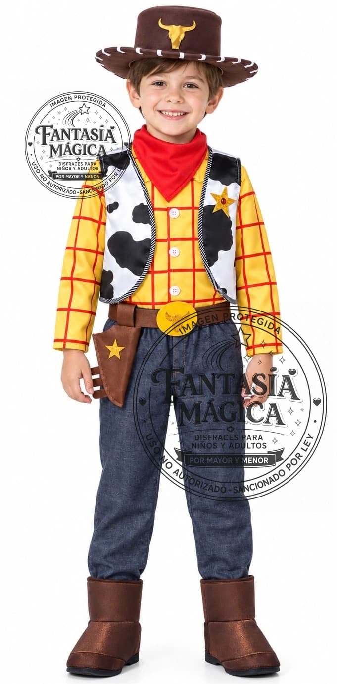 Disfraz de Vaquero Woody Jeans