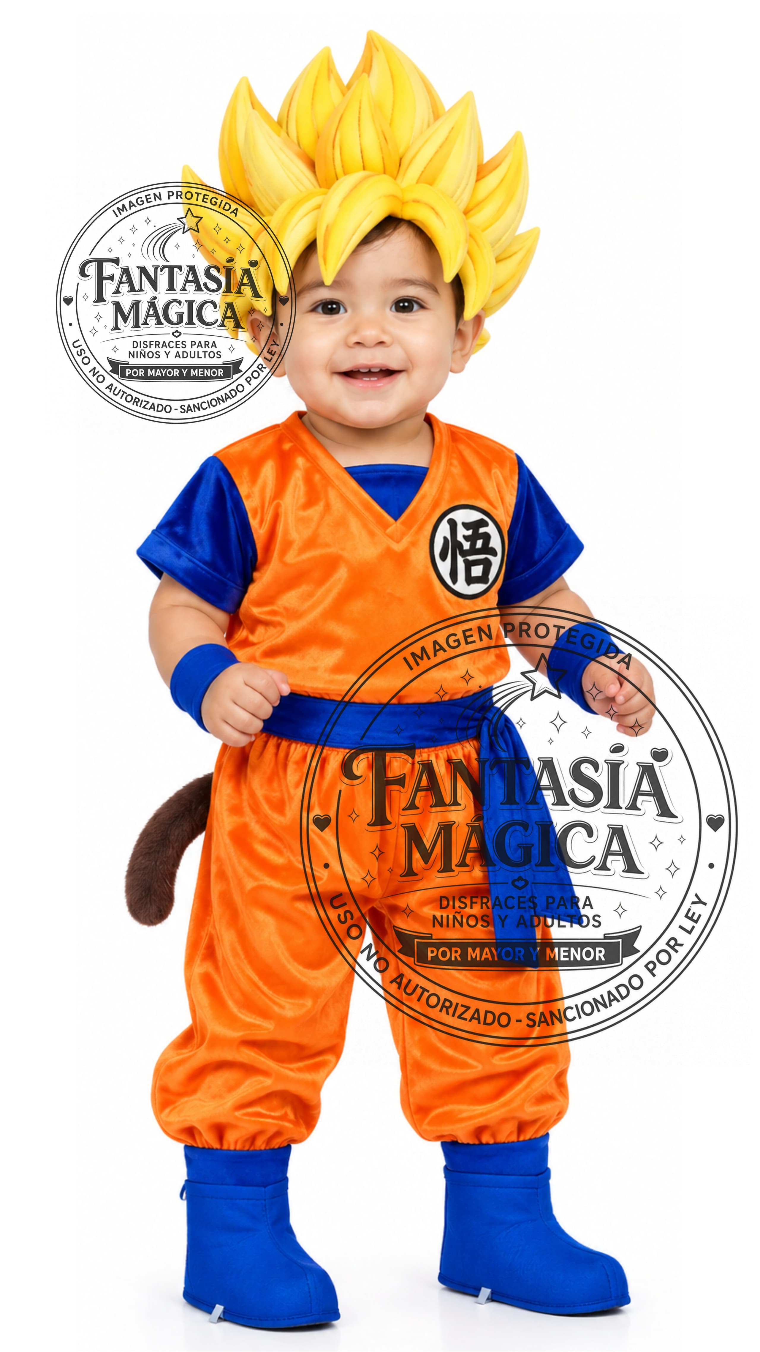 Disfraz de Goku Bebe Plus